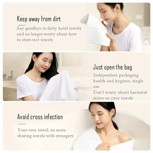 Quick-Drying Face Wash Tool Compressed Bath Towel